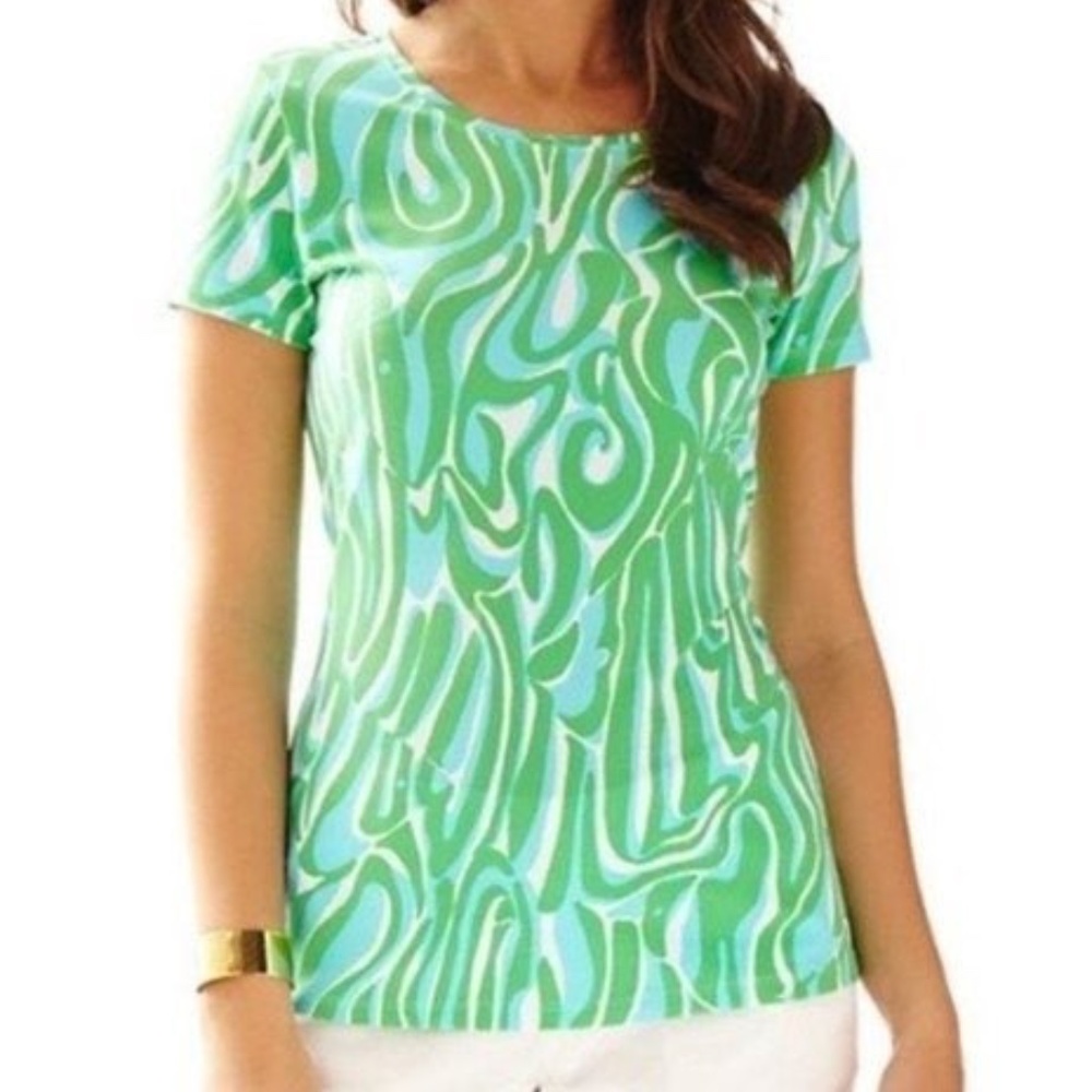 LILLY PULITZER 'FINDER KEEPERS' KARRIE TOP!